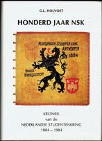 Honderd jaar NSK - Kroniek van de Nederlandse studentenkring, Ophalen of Verzenden, G.L Holvoet., Zo goed als nieuw, 20e eeuw of later