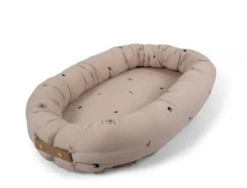 Babynest FILIBABBA   - Little Explorer - Doeskin, Kinderen en Baby's, Kinderkamer | Bedden, Nieuw, Minder dan 140 cm, Minder dan 70 cm