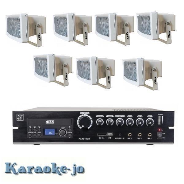 100 Volt Omroep systeem voor sport of spel N0 7, TV, Hi-fi & Vidéo, Chaîne Hi-fi, Neuf, Haut-parleurs, Enlèvement ou Envoi