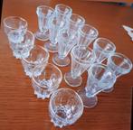 10 petits verres alcool plus 5autres, Comme neuf, Enlèvement ou Envoi