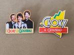 2 pin's Clouseau  en Croky vintage, Verzamelen, Ophalen of Verzenden