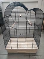 Grote blauwe vogelkooi, Dieren en Toebehoren, Vogels | Hokken en Kooien, Ophalen, Zo goed als nieuw, Vogelkooi