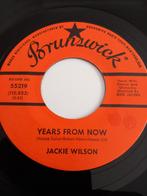 JACKIE WILSON. OVER JAREN. VG POPCORN 45T OLDIES, Cd's en Dvd's, Vinyl | R&B en Soul, Gebruikt, Ophalen of Verzenden