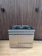 Luxe Rvs Lacanche Fornuis 100 cm (Gratis bezorgen), Elektronische apparatuur, Fornuizen, 60 cm of meer, Ophalen of Verzenden, Zo goed als nieuw