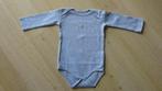 Grijze body met lange mouwen (maat 62), Ophalen of Verzenden, Gebruikt, Jongetje, Nacht- of Onderkleding