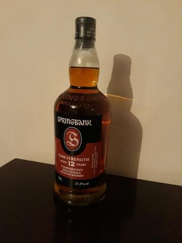 Springbank 12y CS batch 25 whisky beschikbaar voor biedingen