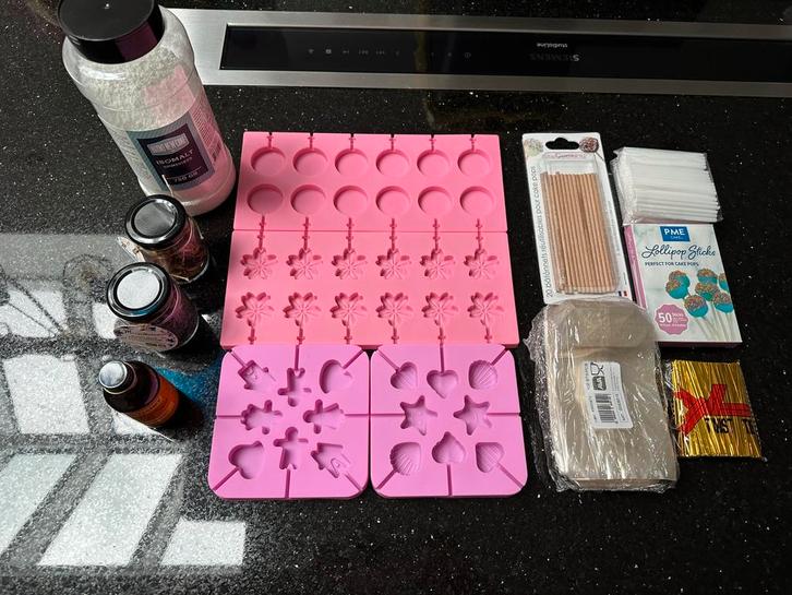 DIY pakket om lolly’s te maken, Huis en Inrichting, Keuken | Keukenbenodigdheden, Zo goed als nieuw, Ophalen of Verzenden