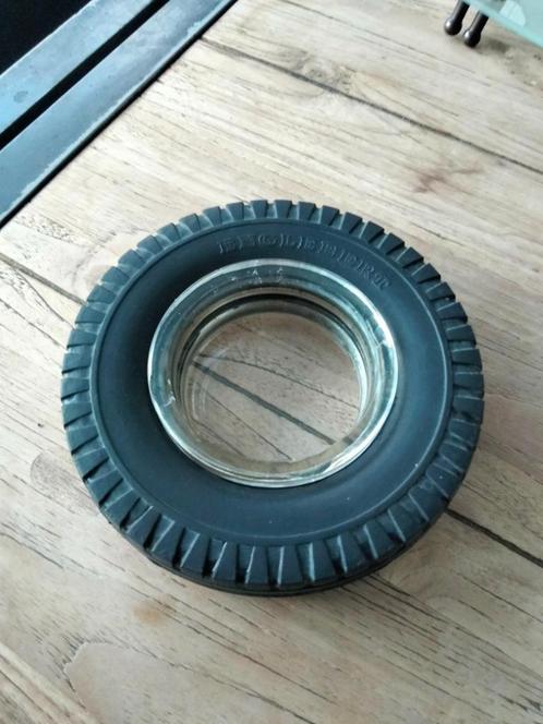 Vintage Englebert asbak band rubber, Verzamelen, Merken en Reclamevoorwerpen, Gebruikt, Gebruiksvoorwerp, Ophalen of Verzenden