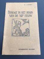 Brugge in het begin van de XIIe eeuw (1941), Antiek en Kunst, Ophalen of Verzenden