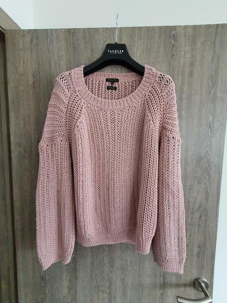 Pull vieux-rose Massimo Dutti S/M, Vêtements | Femmes, Pulls & Gilets, Comme neuf, Taille 38/40 (M), Rose, Enlèvement ou Envoi