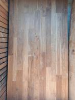 Massief eiken en teak tafelbladen., Ophalen of Verzenden, Nieuw, Eikenhout