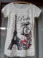 T-shirt van Parijs maat 38 (T2), Vêtements | Femmes, T-shirts, Comme neuf, Manches courtes, Taille 38/40 (M), Parijs