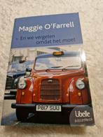 Maggie O Farrell  en we vergeten omdat het moet..roman, Enlèvement ou Envoi