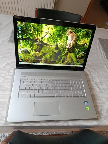HP 17 inch i7 laptop met windows 11, SSD, 16GB ram beschikbaar voor biedingen