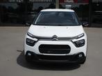 citroen c3 1.2 pure tech 09/2020 26900 km airco gps, Voorwielaandrijving, Stof, Wit, Bedrijf