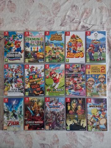 Verschillende Switch games te koop. beschikbaar voor biedingen