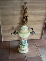 Tapkraan bierpomp decoratie mancave antiek faience, Ophalen, Gebruikt