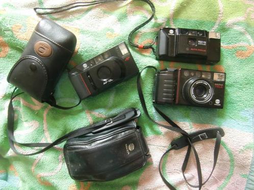 lot compact Minolta, Audio, Tv en Foto, Fotocamera's Analoog, Gebruikt, Compact, Minolta, Ophalen of Verzenden