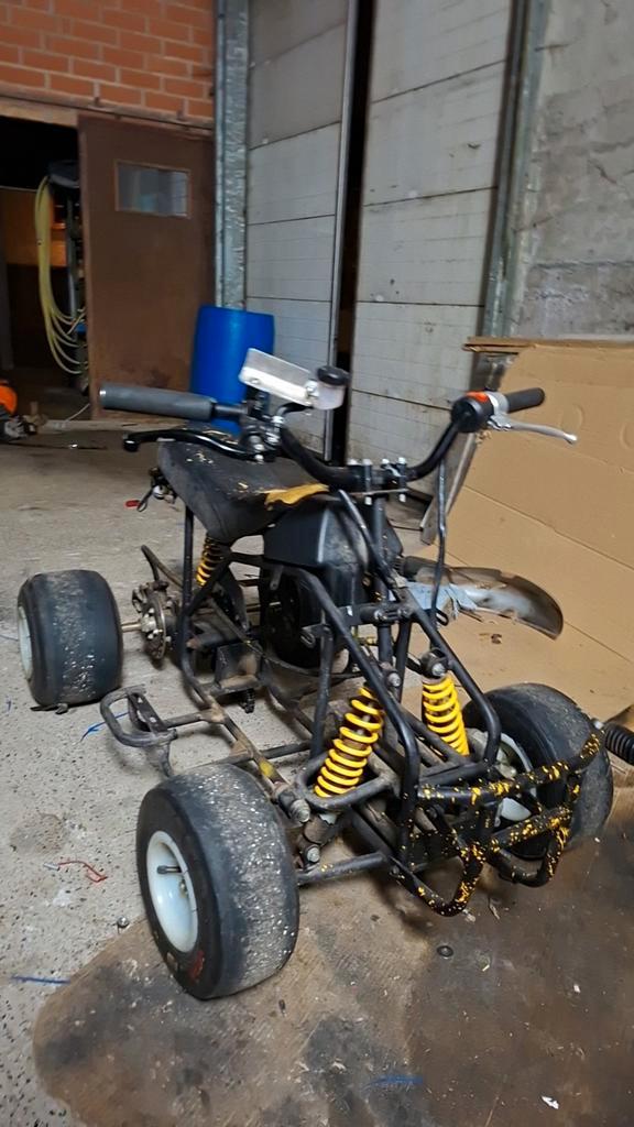 Miniquad rolling frame. Ruilen mogelijk!, Fietsen en Brommers, Minibikes, Midibikes en Pitbikes, Gebruikt, Ophalen