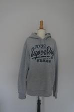 Heren vintage logo Hoodie Superdry- L, Maat 52/54 (L), SuperDry, Ophalen of Verzenden, Grijs