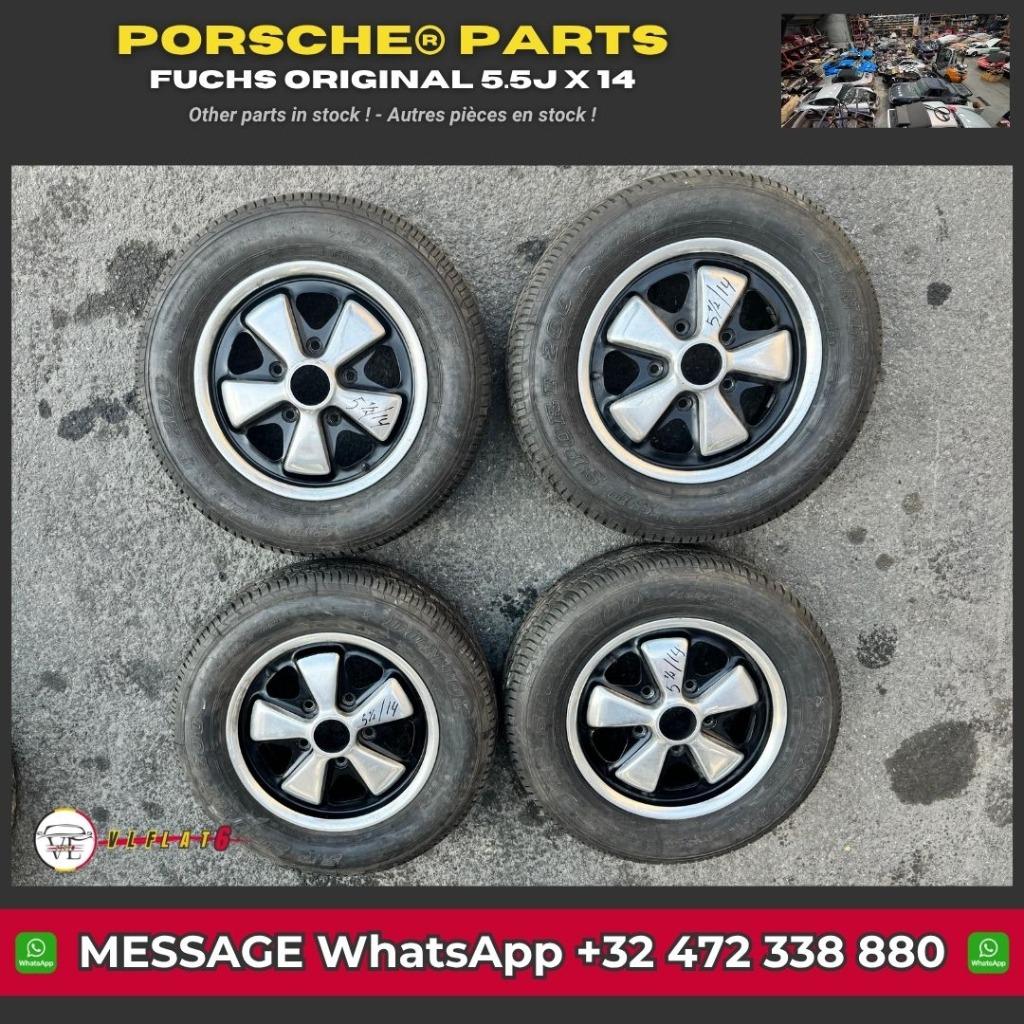 Fuchs Original Porsche – 5.5J x 14, Autos : Pièces & Accessoires, Autres pièces automobiles, Pièces Oldtimer ou Ancêtre, Porsche