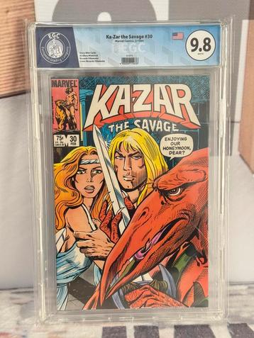 9.8 Ka-Zar le sauvage #30 bande dessinée Marvel Comics 1984, Enlèvement ou Envoi