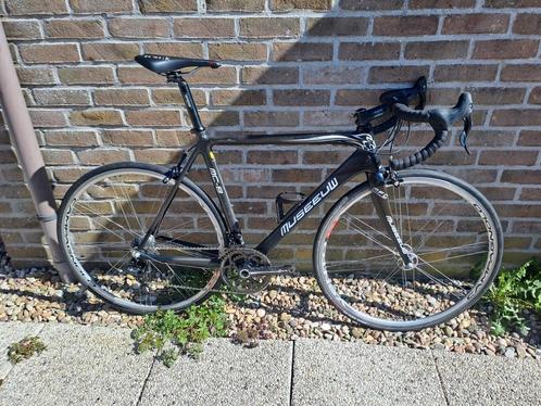 Carbon Museeuw, 11 speed, prachtige 1ste racefiets, Fietsen en Brommers, Fietsen | Racefietsen, Zo goed als nieuw, Meer dan 20 versnellingen
