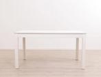 Mooie witte houten eettafel ikea, Huis en Inrichting, Tafels | Eettafels, Ophalen