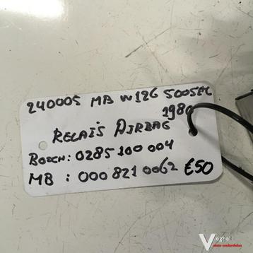Mercedes W126 1980 500 SEL Airbag module 000 821 00 62  beschikbaar voor biedingen