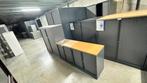Armoires de bureau en acier, armoires à portes roulantes, Maison & Meubles, Enlèvement, Comme neuf, Avec serrure