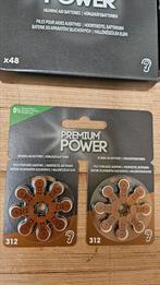 batterij  312  merk premium power, Ophalen of Verzenden, Nieuw