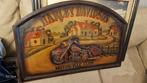 Harley Davidson board 70's man cave, Ophalen, Zo goed als nieuw