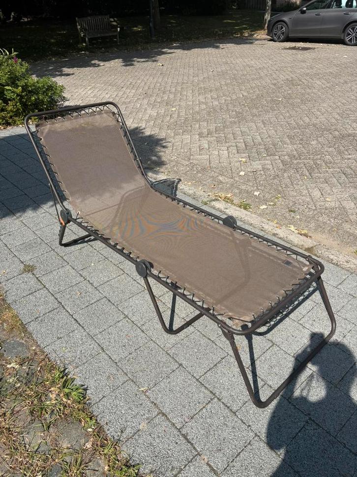 Ligbed Lafuma (2 stuks beschikbaar), Tuin en Terras, Ligbedden, Zo goed als nieuw, Ophalen