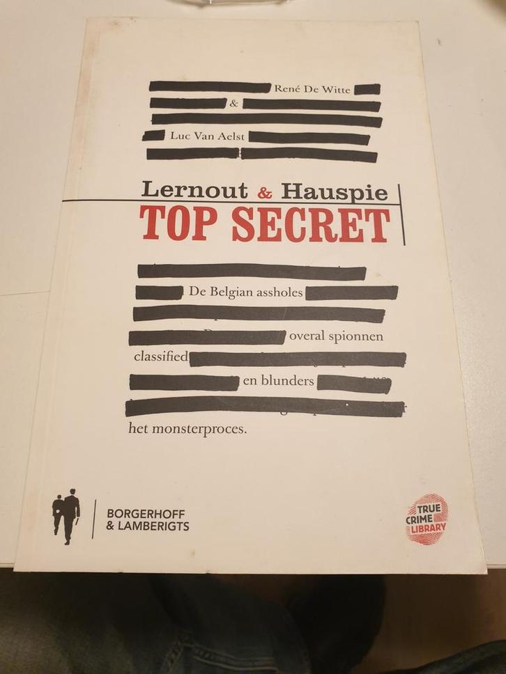 Luc Van Aelst & René De Witte  TOP SECRET  Lernout & Hauspie, Boeken, Politiek en Maatschappij, Ophalen of Verzenden
