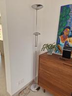 Moderne staanlamp met leeslamp, Huis en Inrichting, Lampen | Vloerlampen, Ophalen, Zo goed als nieuw
