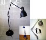 3 lampes ikea 1 haute sur pied et 2 de bureau, Enlèvement ou Envoi, Comme neuf, Métal