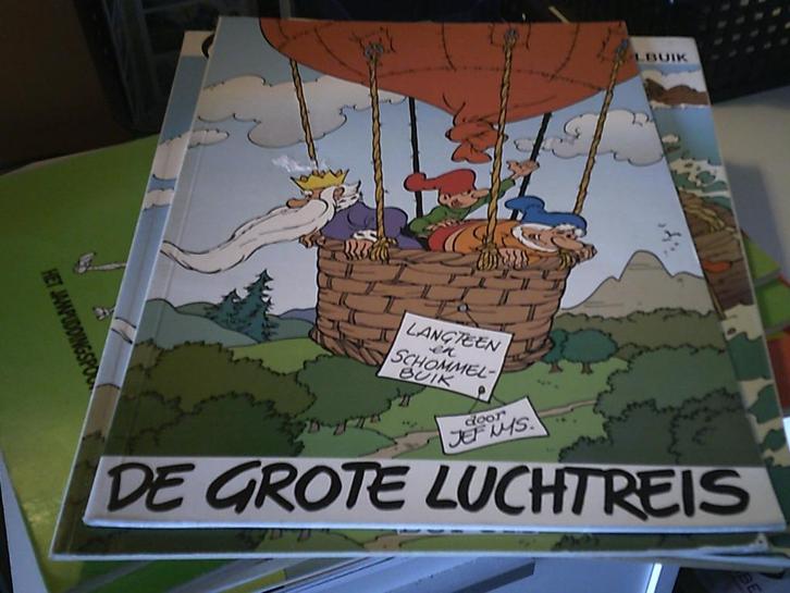 Langteen en schommelbuik strips, Boeken, Stripverhalen, Gelezen, Meerdere stripboeken, Ophalen of Verzenden