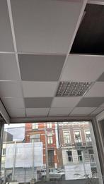 dalle de plafond + éclairage inclus ( 200 m 2 dispo, 8 eu m2, Ophalen of Verzenden