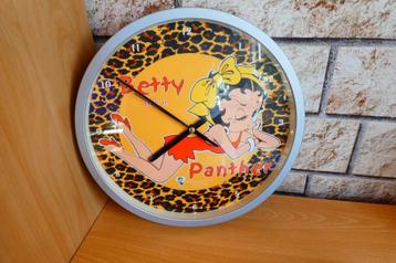 Betty Boop zeldzame panterklok 2000 beschikbaar voor biedingen