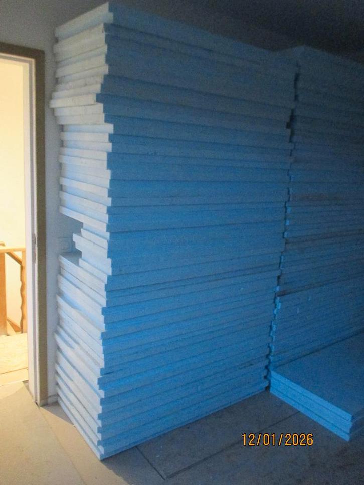 vloerisolatie, Doe-het-zelf en Bouw, Isolatie en Afdichting, Zo goed als nieuw, Vloerisolatie, Muurisolatie, Overige materialen