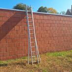 Aluminium ladder tot 6m, Doe-het-zelf en Bouw, Ladders en Trappen, Ophalen, Gebruikt, Ladder, Opvouwbaar of Inschuifbaar