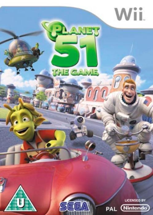 Planet 51 The Game, Consoles de jeu & Jeux vidéo, Jeux | Nintendo Wii, Utilisé, Aventure et Action, 1 joueur, À partir de 3 ans