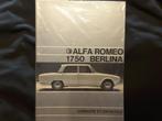 Conduite et entretien, Alfa Romeo 1750 berlina, 1968., Ophalen of Verzenden