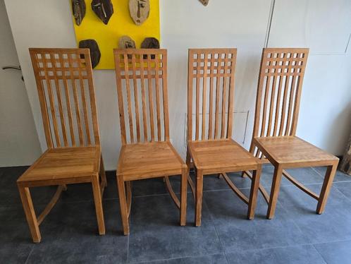 Massive Stoelen Tweedehands te Koop, Huis en Inrichting, Stoelen, Zo goed als nieuw, Vier, Hout, Overige kleuren, Ophalen