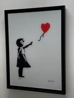 BANKSY: bedrukking op acrylglas met certificaat, Ophalen of Verzenden