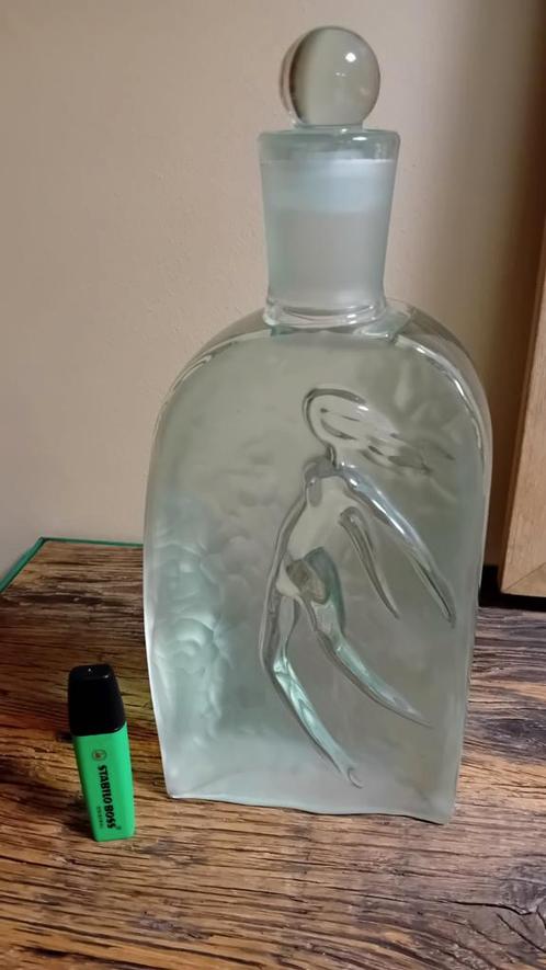 Grote, glazen factice/dummy Rochas parfum 38cm, Verzamelen, Merken en Reclamevoorwerpen, Zo goed als nieuw, Ophalen of Verzenden