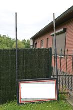reclame plaat, Ophalen, Gebruikt