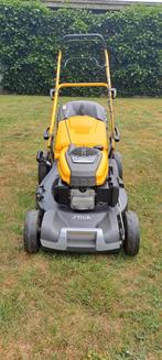 Stiga combi 55 SQ Honda, Tuin en Terras, Grasmaaiers, Ophalen, Zo goed als nieuw, Opvangbak