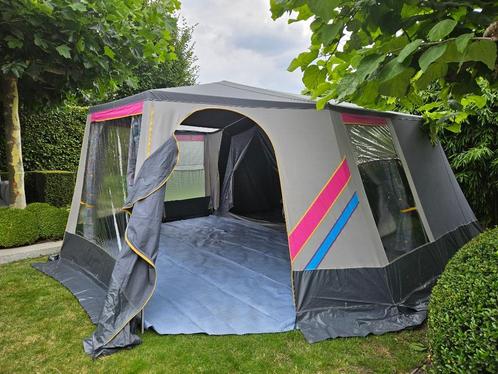 tenten Bungalowtent merk "Raclet" 5 personen, nieuw staat!, Caravans en Kamperen, Tenten, tot en met 5, Zo goed als nieuw, Ophalen