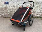 Thule Chariot Cross 2 Double - Fietskar, Fietsen en Brommers, Fietsaccessoires | Aanhangwagens en Karren, Ophalen, Gebruikt, Opvouwbaar